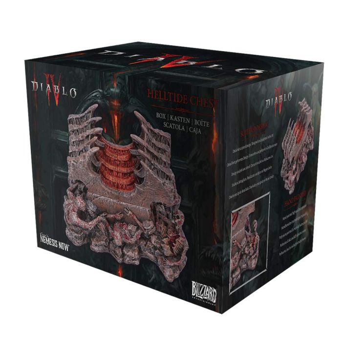 Diablo IV Helltide Chest Sculpted Box