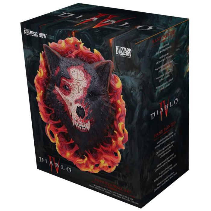 Mephisto Diablo IV Sculpted Wall Plaque