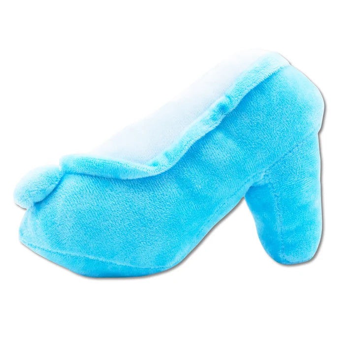 Disney Cinderella Slipper Squeaker Plush Dog Toy