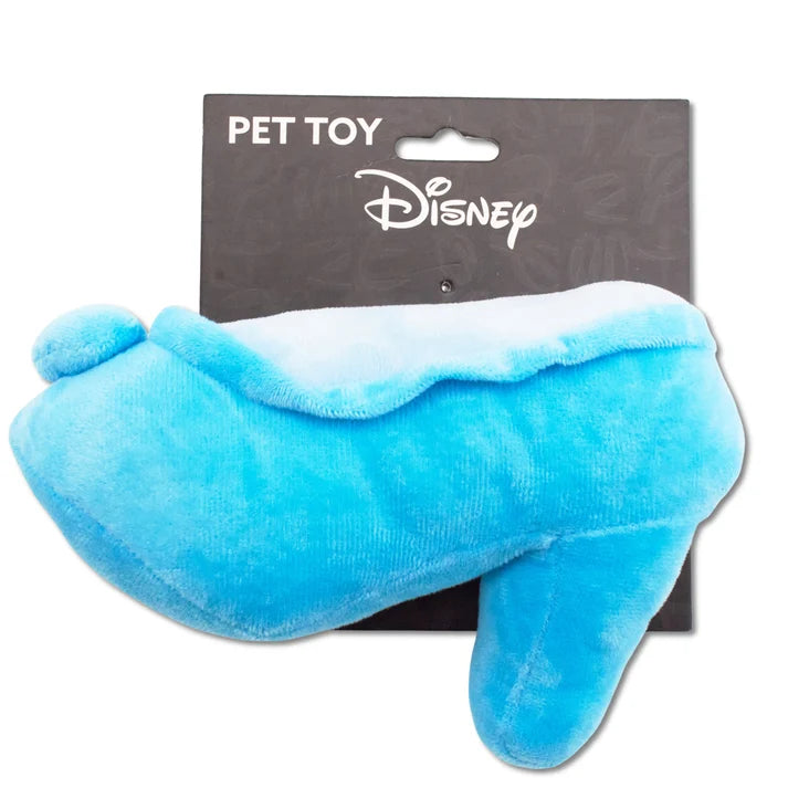Disney Cinderella Slipper Squeaker Plush Dog Toy