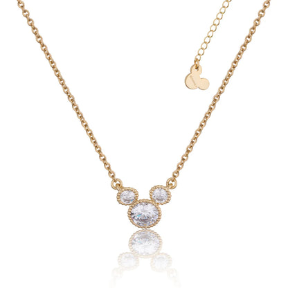 Disney Mickey Mouse Fancy Crystal Necklace