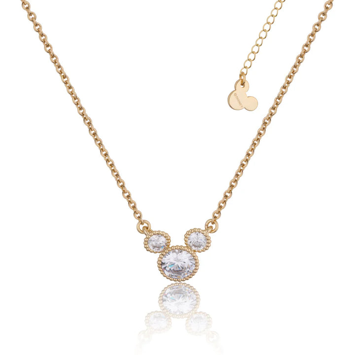 Disney Mickey Mouse Fancy Crystal Necklace
