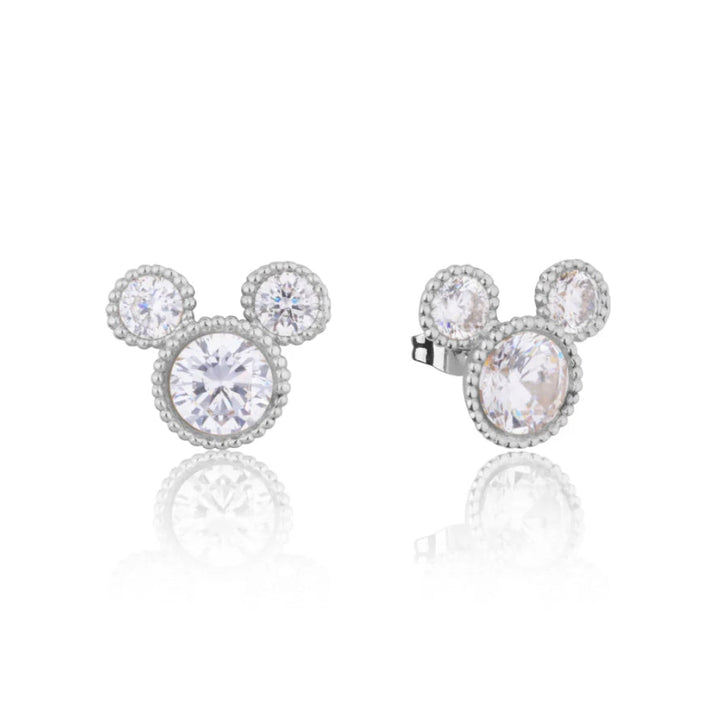 Disney Mickey Mouse Fancy Crystal Stud Earrings