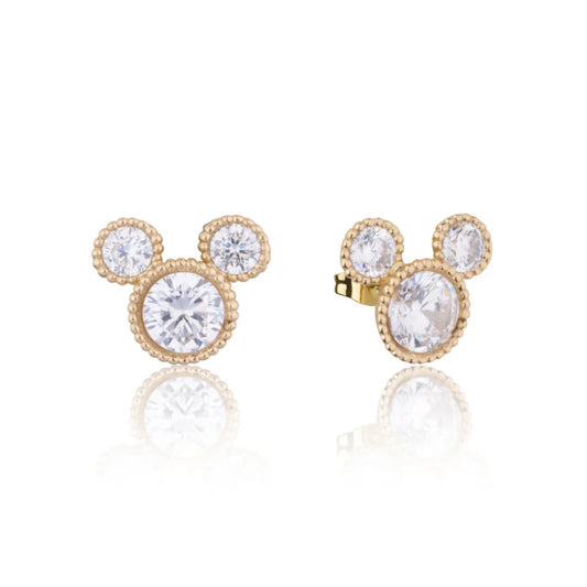 Disney Mickey Mouse Fancy Crystal Stud Earrings