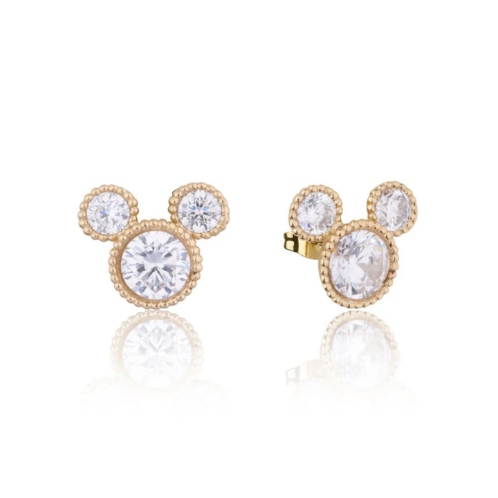 Disney Mickey Mouse Fancy Crystal Stud Earrings
