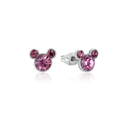 Disney Mickey Mouse June Birthstone Stud Earrings
