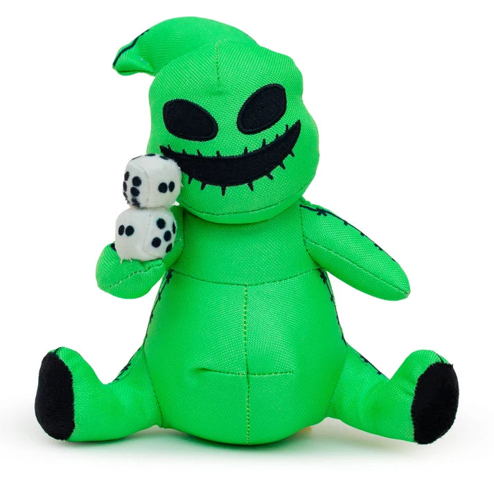 Disney Nightmare Before Christmas Oogie Boogie Dice Squeaker Plush Dog Toy