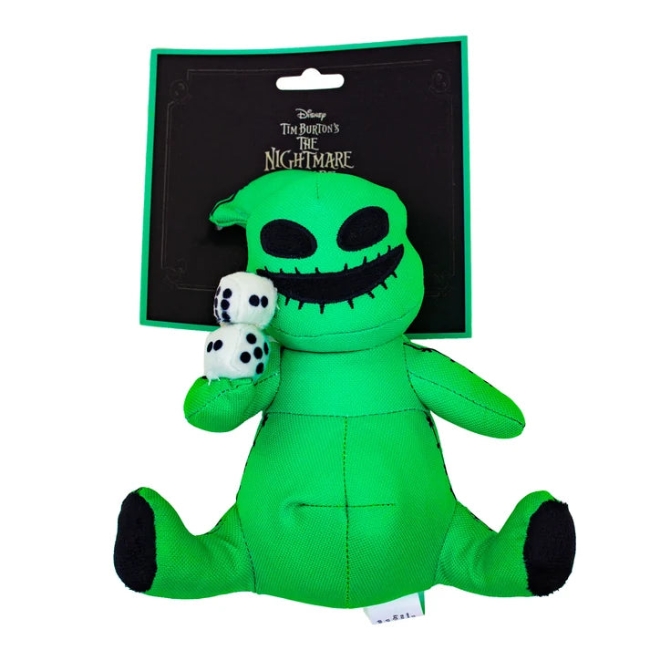 Disney Nightmare Before Christmas Oogie Boogie Dice Squeaker Plush Dog Toy