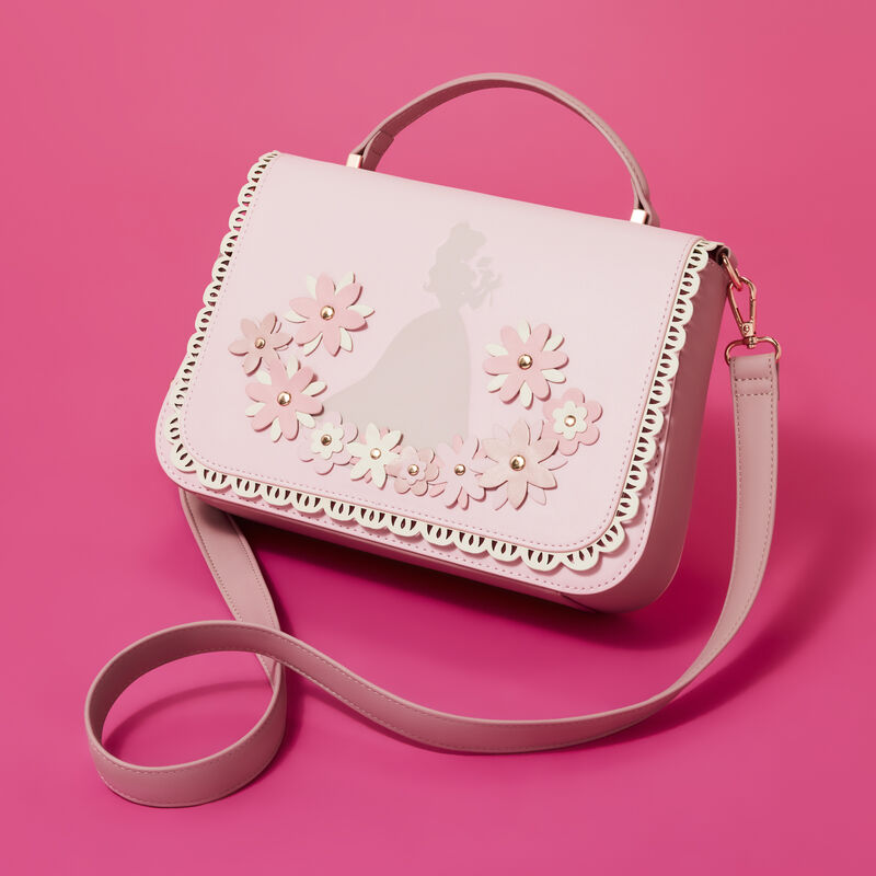 Disney Princess Belle Floral Lace Crossbody Bag by Loungefly