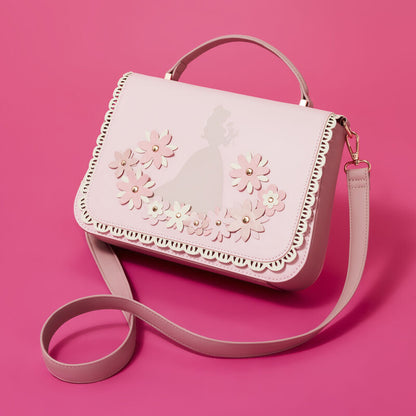 Disney Princess Belle Floral Lace Crossbody Bag by Loungefly