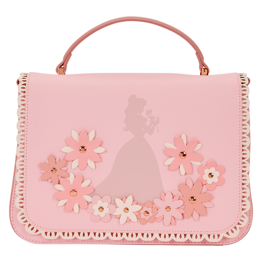 Disney Princess Belle Floral Lace Crossbody Bag by Loungefly