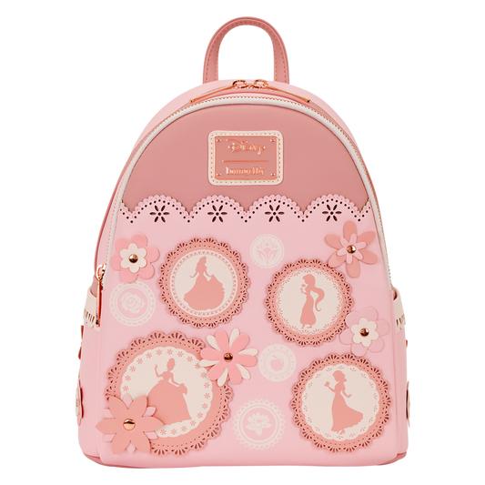 Disney Princess Floral Lace Mini Backpack by Loungefly