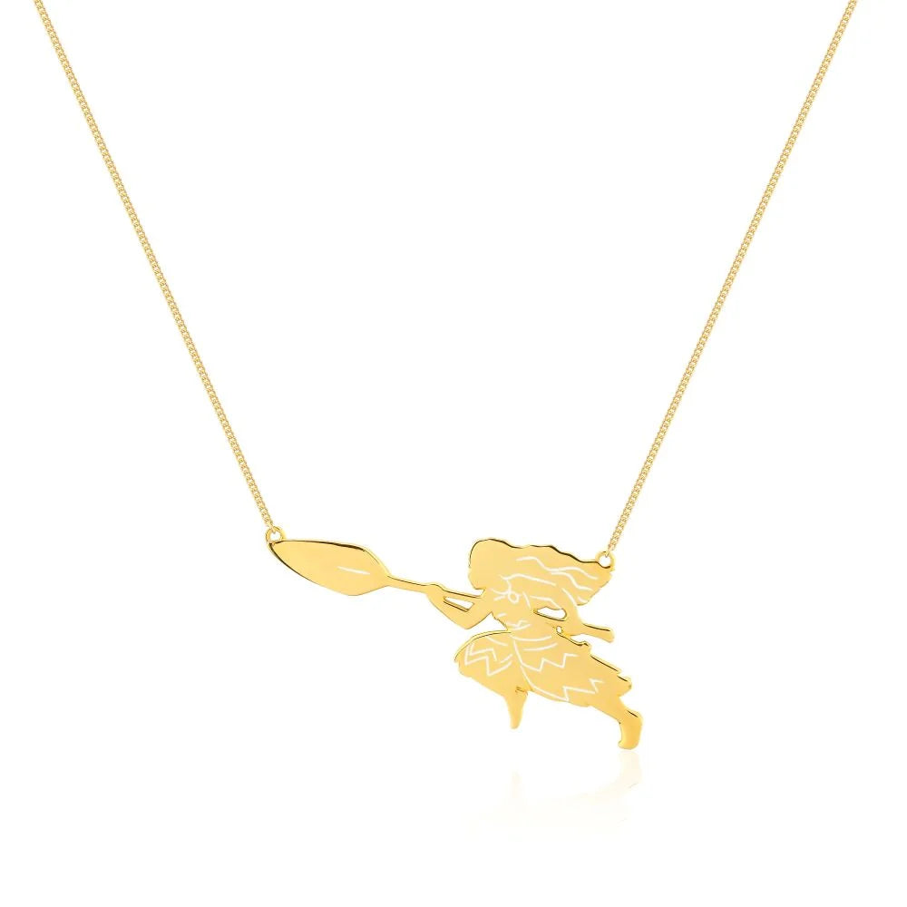 Disney Princess Moana Gold Necklace