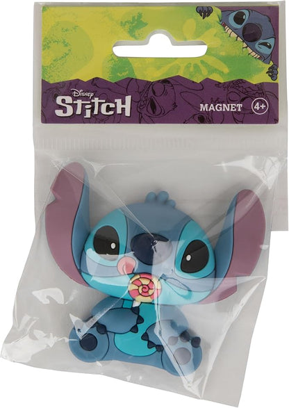 Disney Stitch with Lollipop Lilo & Stitch 3D Foam Magnet