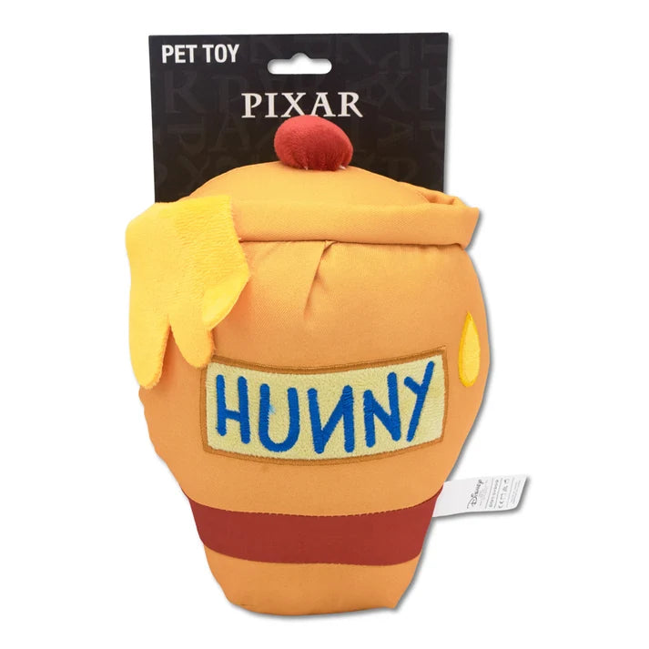Disney Winnie the Pooh Hunny Pot Squeaker Dog Toy
