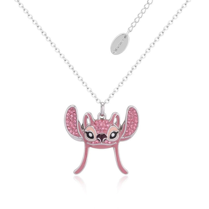 Disney Lilo &amp; Stitch Angel Crystal Necklace