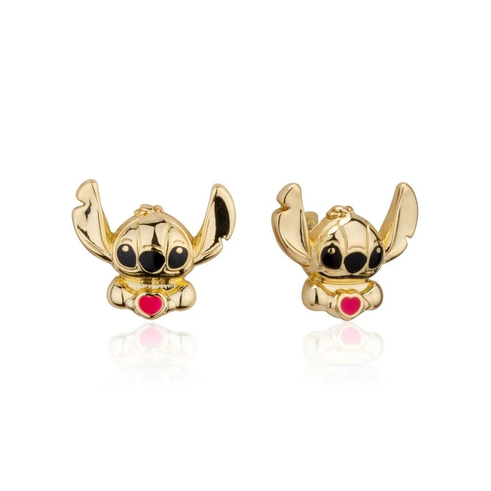 Disney Lilo &amp; Stitch Heart Stud Earrings