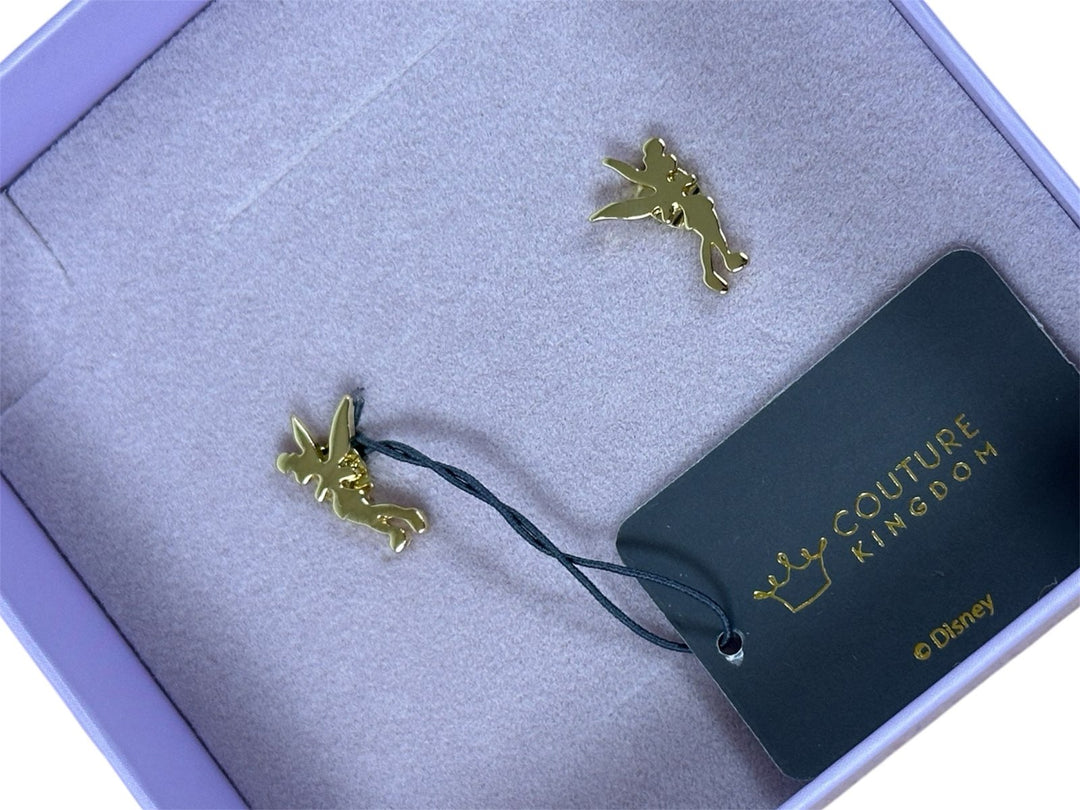 Disney Tinker Bell Silhouette Stud Earrings