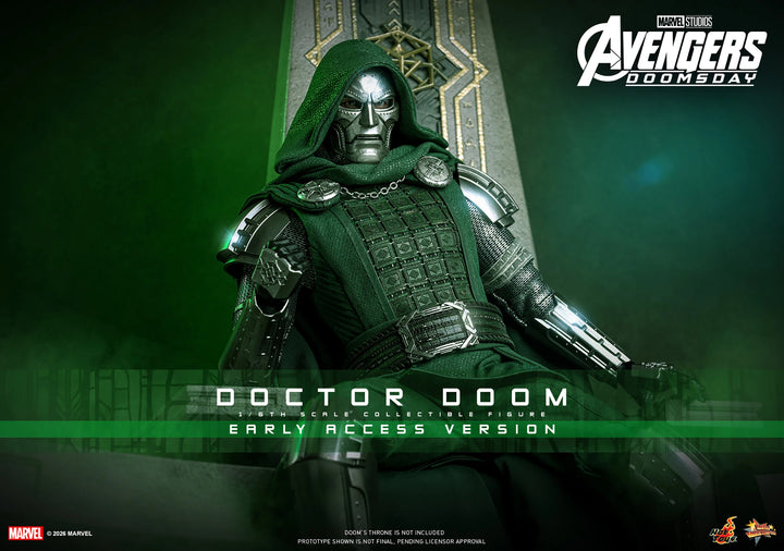 *Pre-Order* Doctor Doom (Avengers: Doomsday) Sixth Scale Figure by Hot Toys