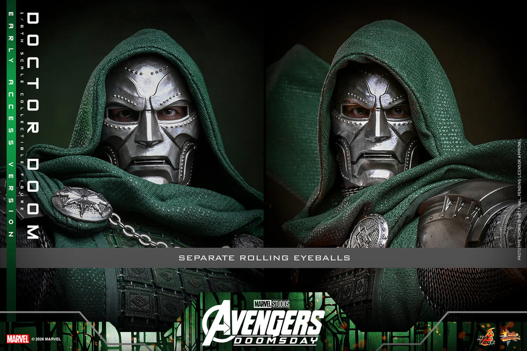 *Pre-Order* Doctor Doom (Avengers: Doomsday) Sixth Scale Figure by Hot Toys