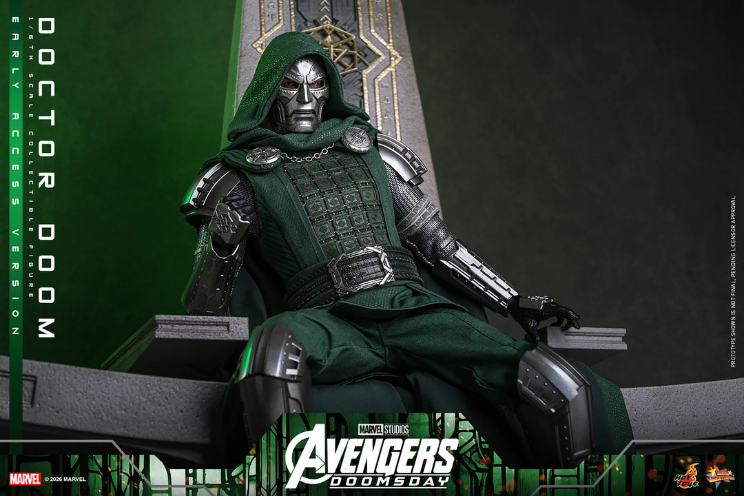 *Pre-Order* Doctor Doom (Avengers: Doomsday) Sixth Scale Figure by Hot Toys