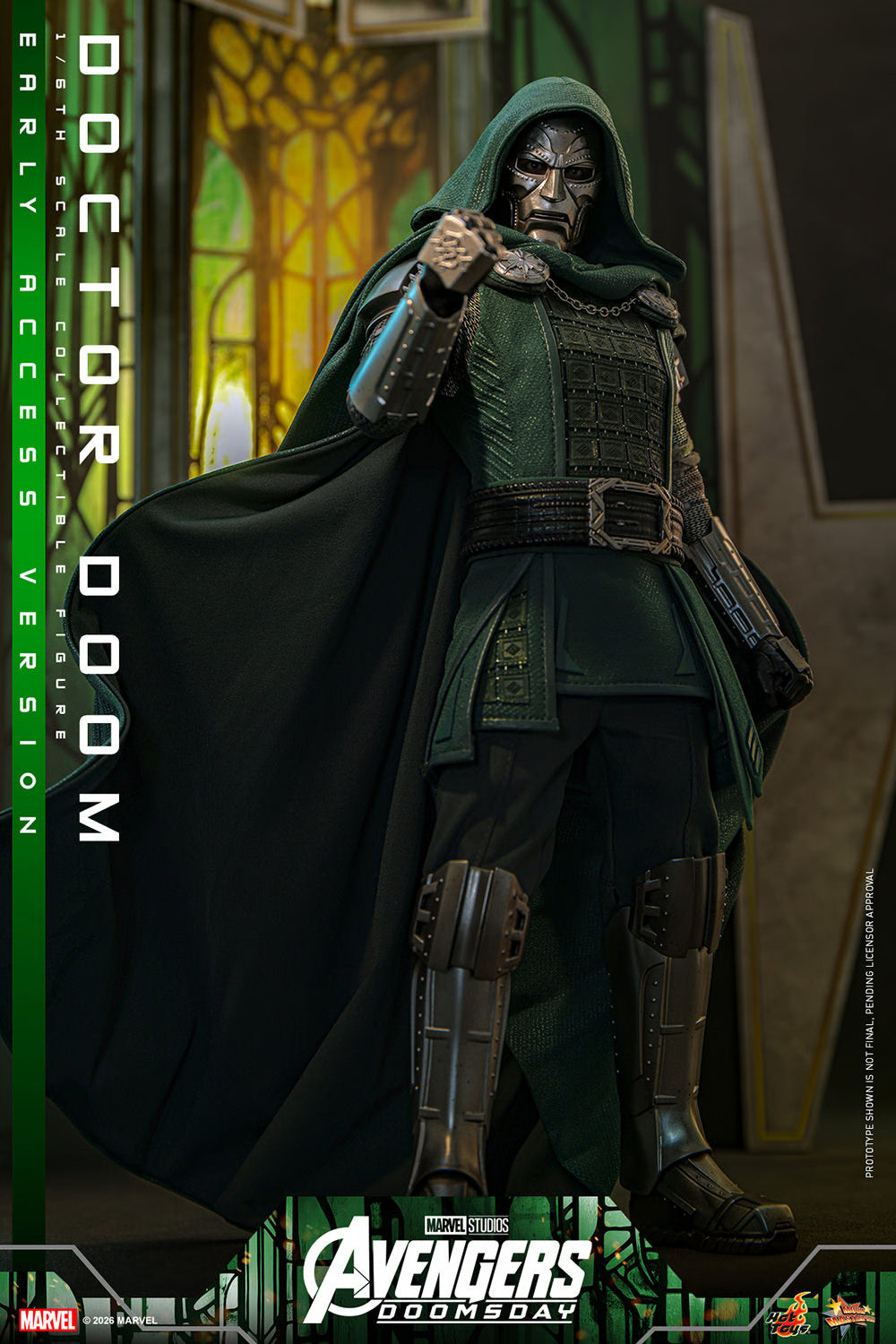 *Pre-Order* Doctor Doom (Avengers: Doomsday) Sixth Scale Figure by Hot Toys