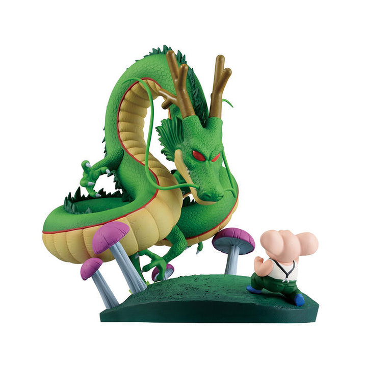 Dragon Ball - Oolong &amp; Shenron Dragon History II Revible Moment ICHIBANSHO Figure Set