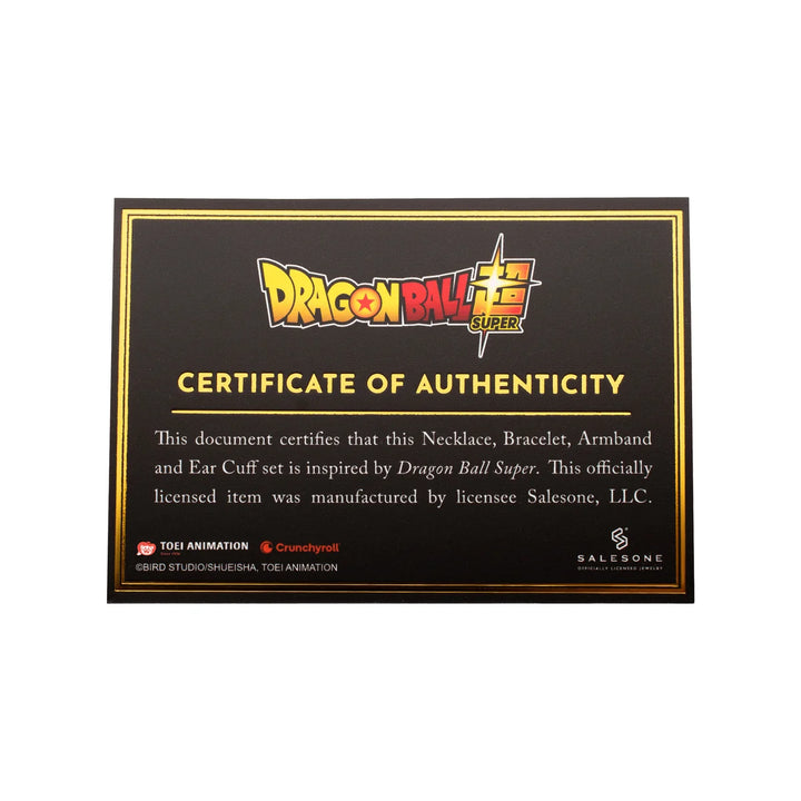 Dragon Ball Super Beerus Bracelet, Arm Band Choker Collector&