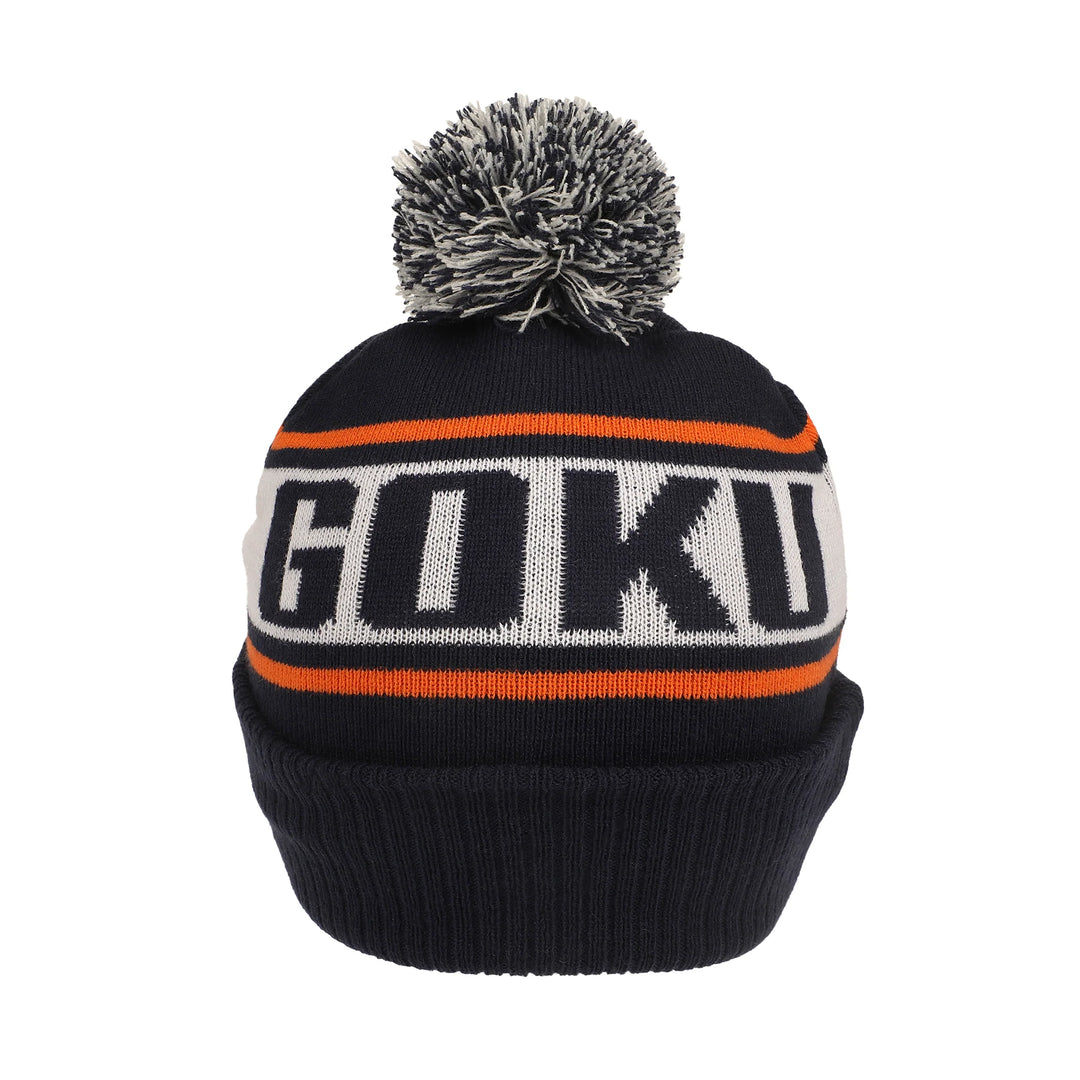 Dragon Ball Z Goku Kanji Blue Cuff Beanie Hat