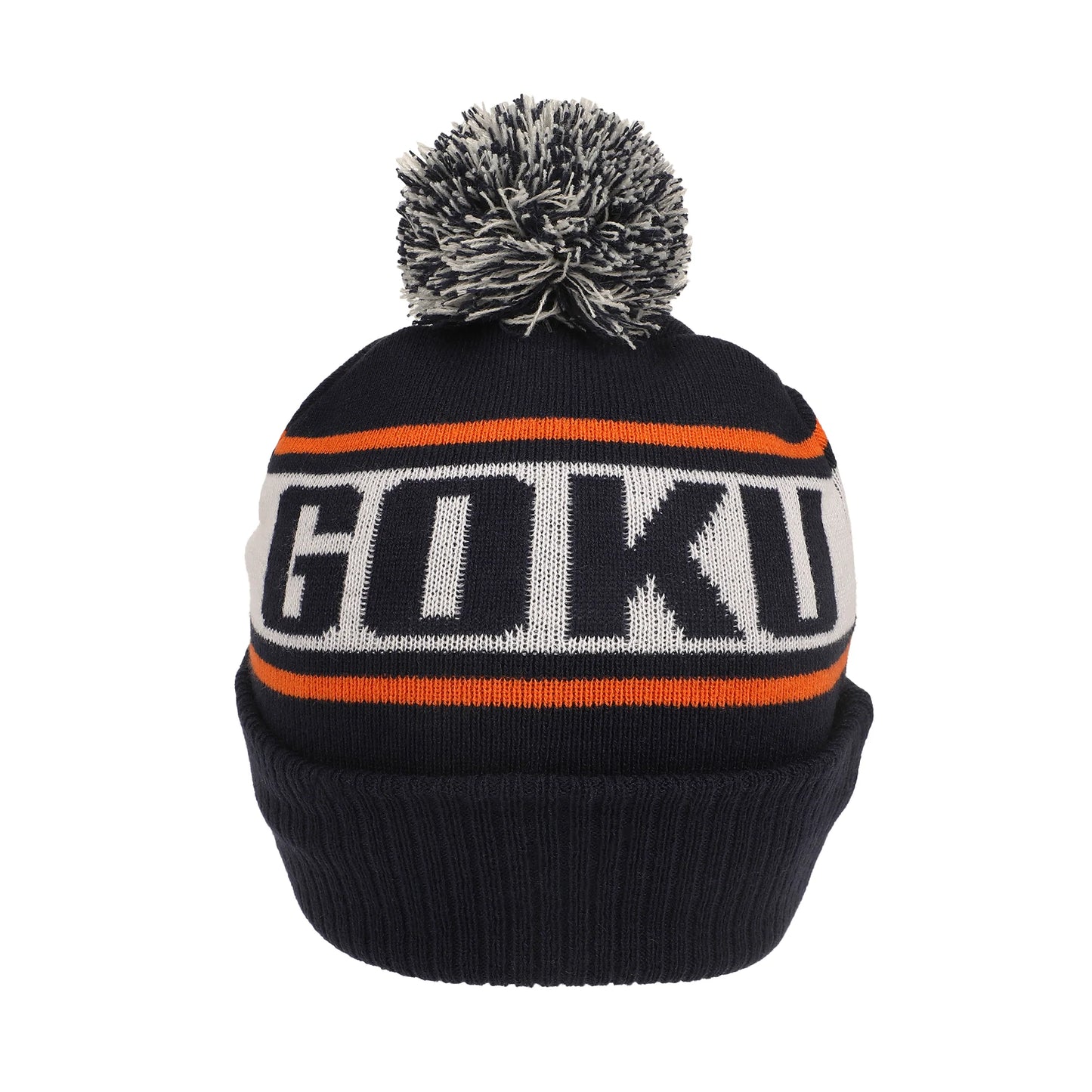 Dragon Ball Z Goku Kanji Blue Cuff Beanie Hat