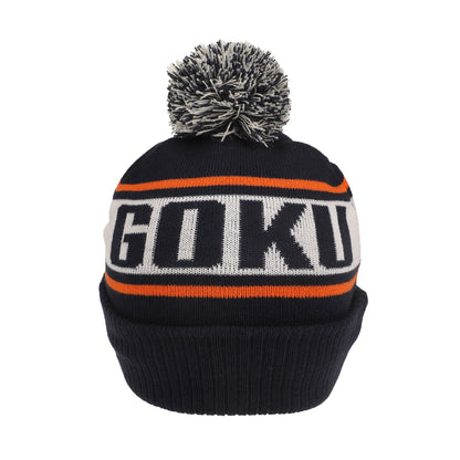 Dragon Ball Z Goku Kanji Blue Cuff Beanie Hat