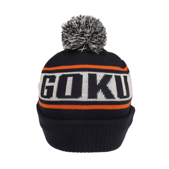 Dragon Ball Z Goku Kanji Blue Cuff Beanie Hat