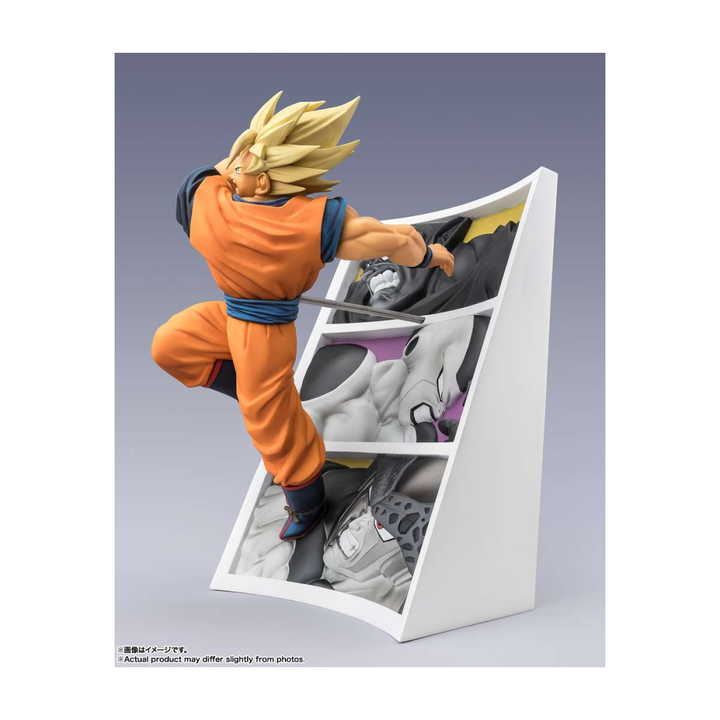Dragon Ball Z Super Saiyan Son Goku Trail Of Battles Figuarts Zero Figurine