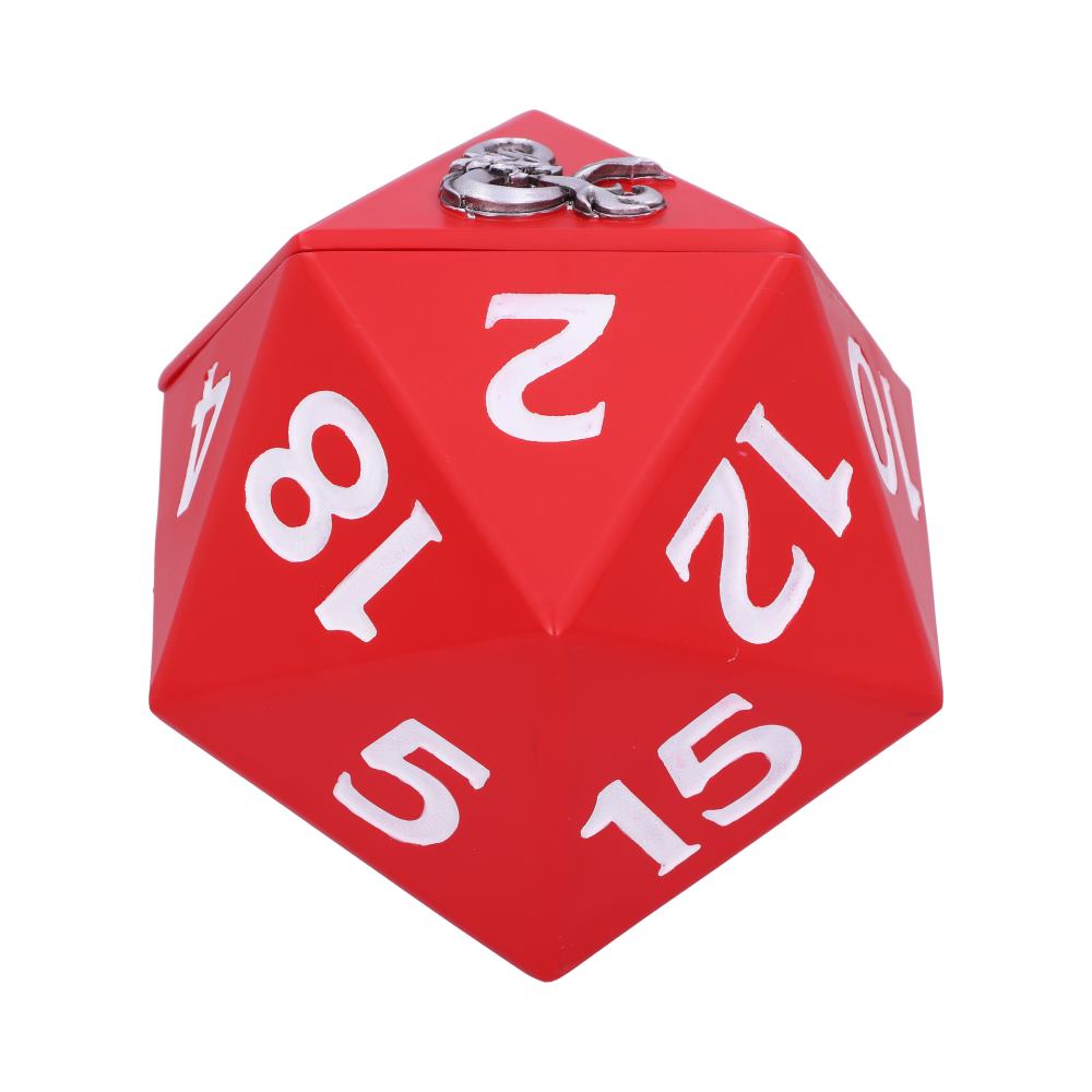 Dungeons & Dragons D&D D20 Dice Storage Box