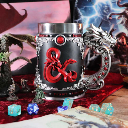 Dungeons & Dragons D&D D20 Tankard Mug