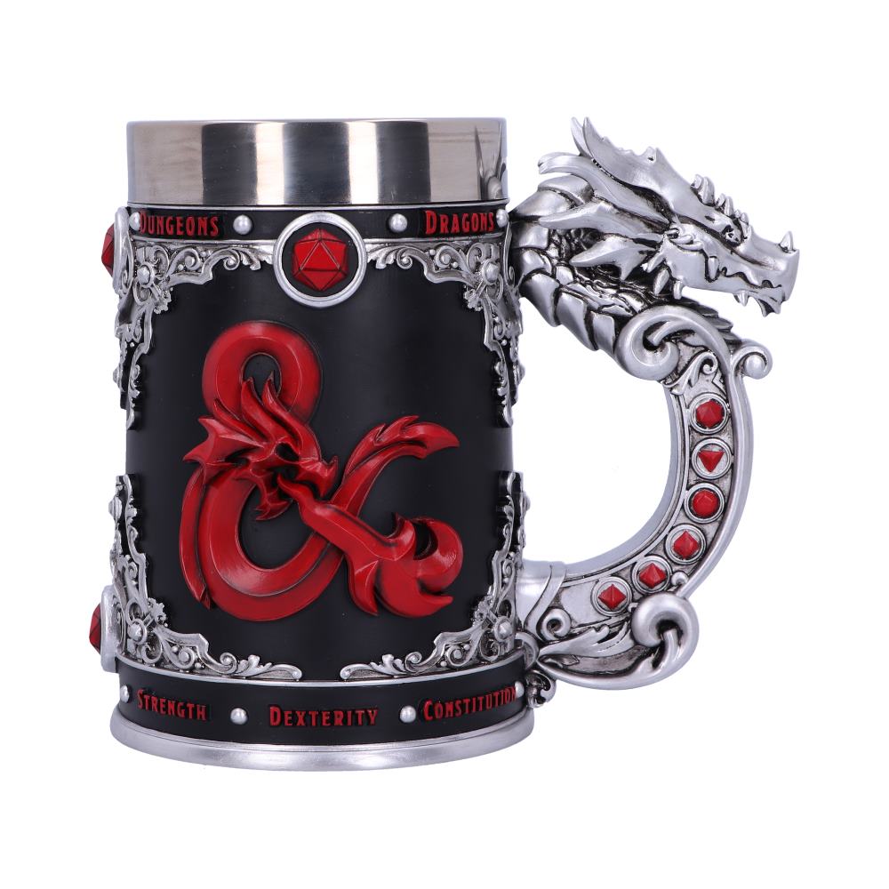 Dungeons & Dragons D&D D20 Tankard Mug