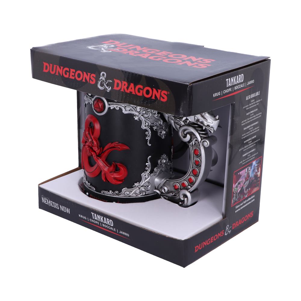 Dungeons & Dragons D&D D20 Tankard Mug