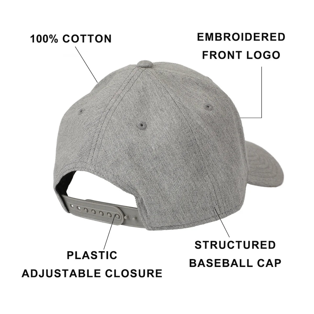 Dungeons &amp; Dragons DnD D&amp;D Logo Gray Baseball Hat