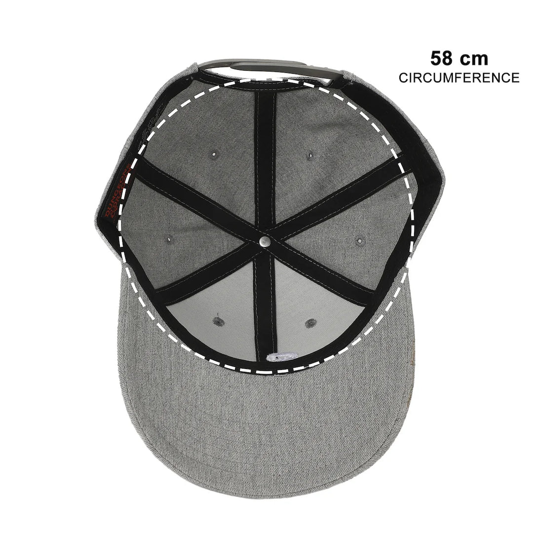 Dungeons &amp; Dragons DnD D&amp;D Logo Gray Baseball Hat