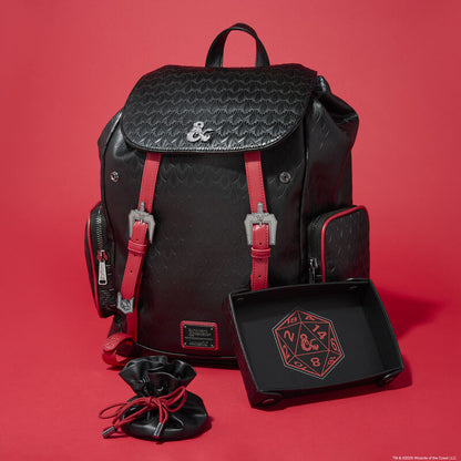 Dungeons & Dragons Full-Size Backpack with Coin Bag by Loungefly