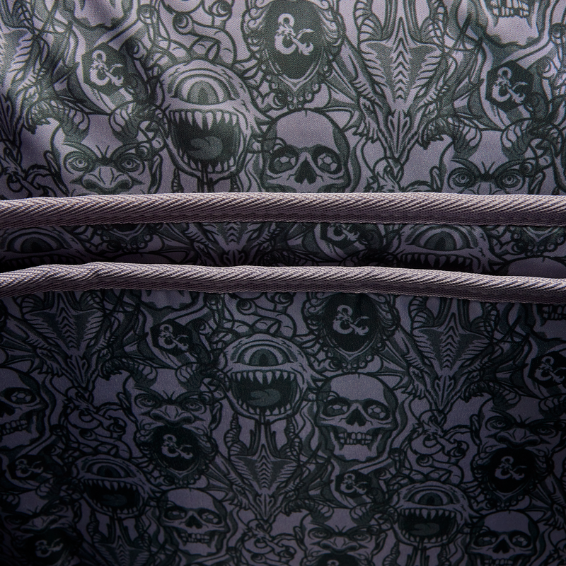 Dungeons & Dragons Full-Size Backpack with Coin Bag by Loungefly