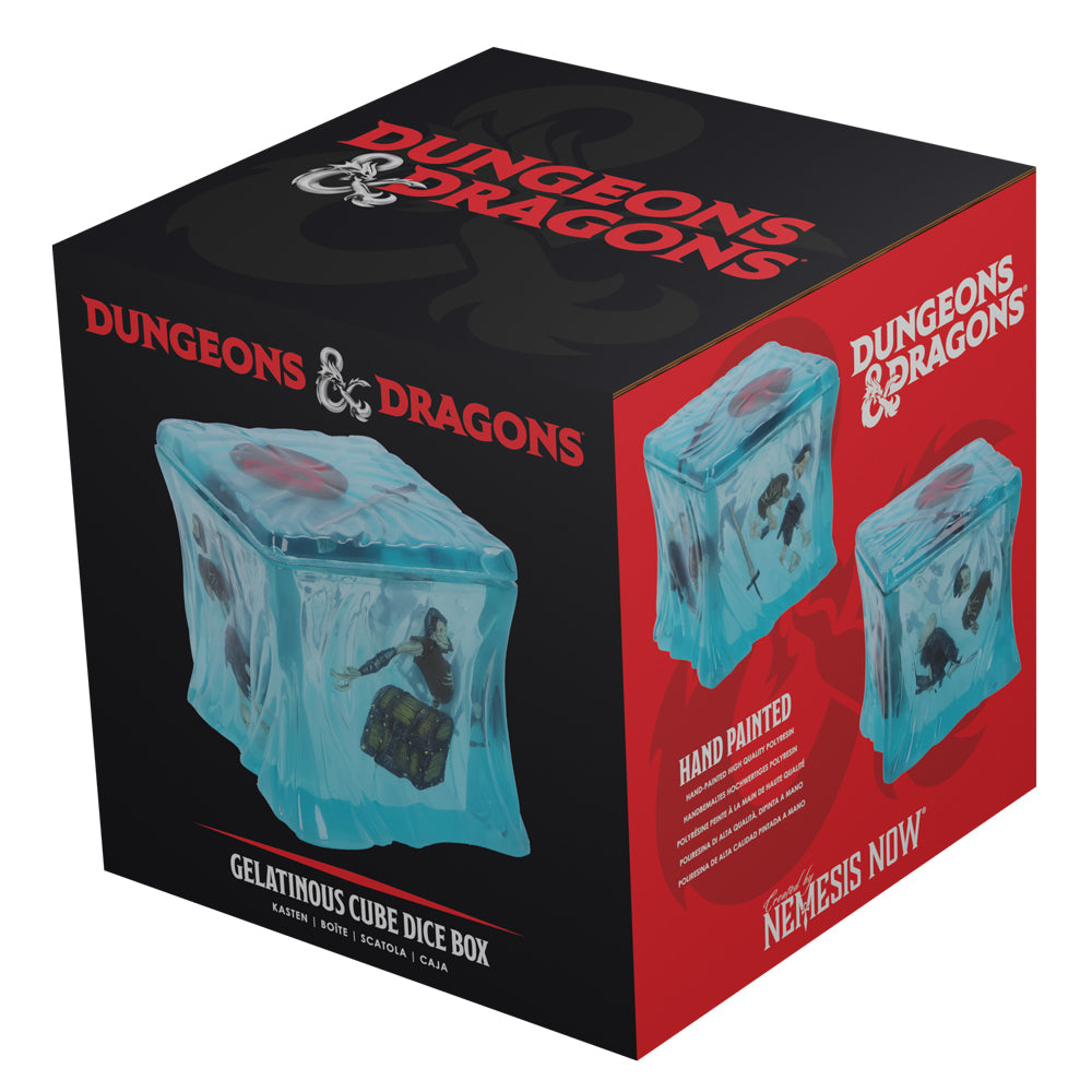Dungeons & Dragons D&D Gelatinous Collectible Cube Dice Box