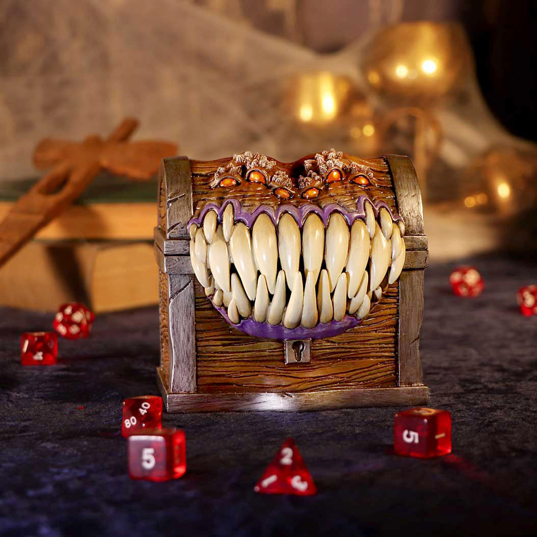 Dungeons & Dragons D&D Mimic Dice Storage Box