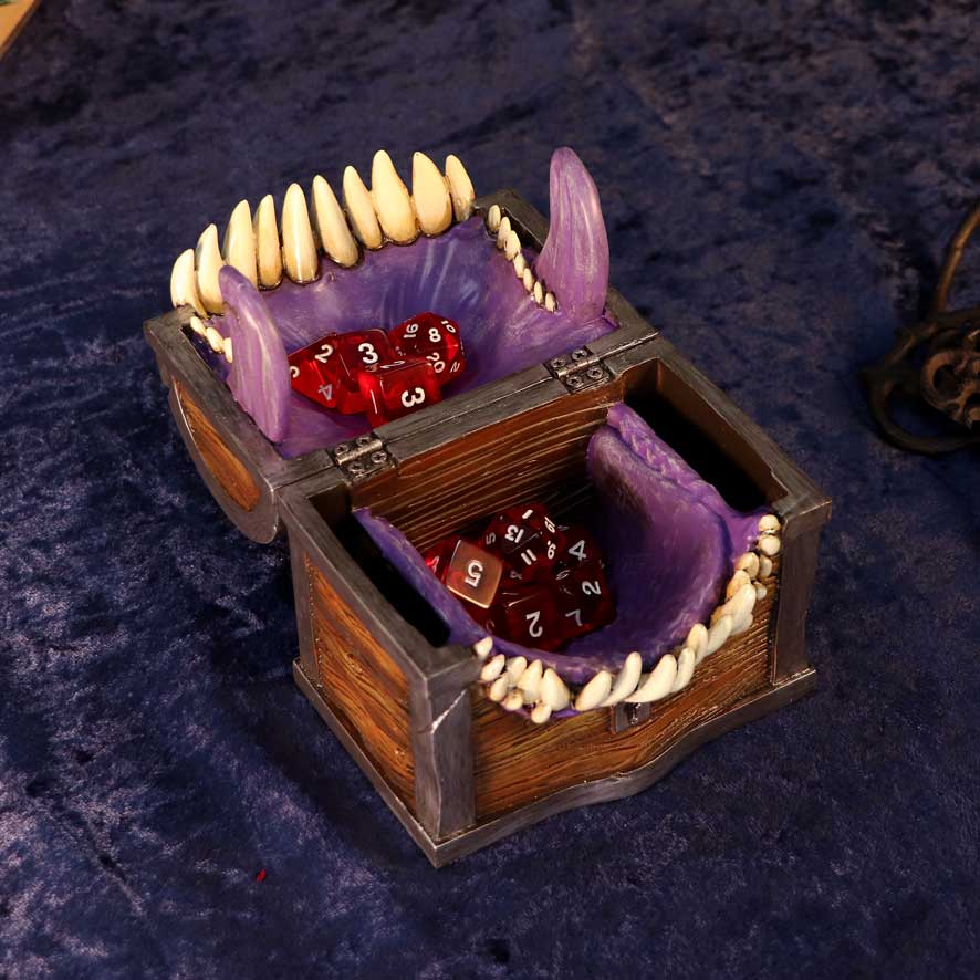 Dungeons & Dragons D&D Mimic Dice Storage Box