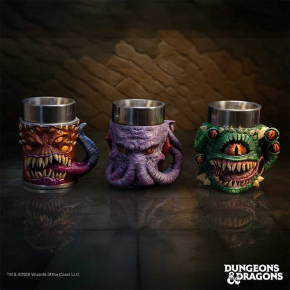 Dungeons & Dragons D&D Mini Monster Tiny Tankards (Set of 3)