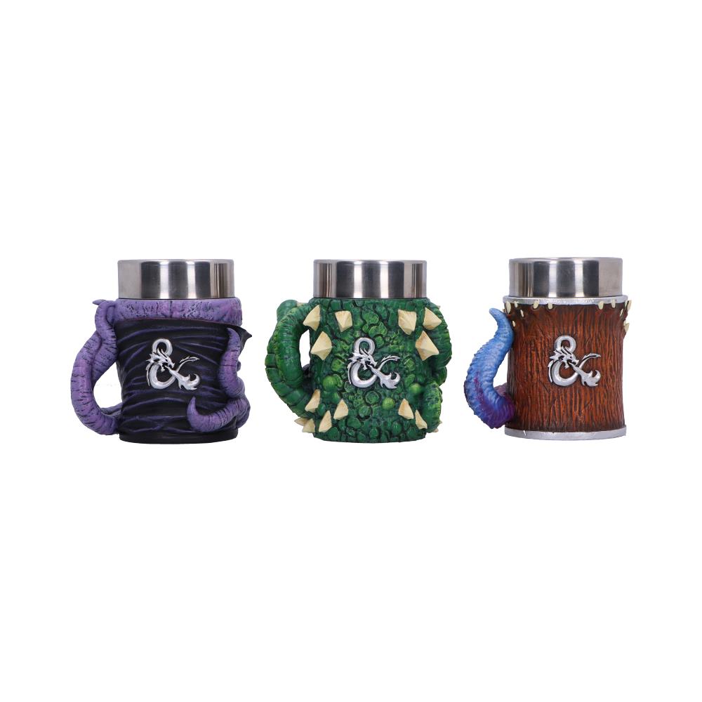 Dungeons & Dragons D&D Mini Monster Tiny Tankards (Set of 3)