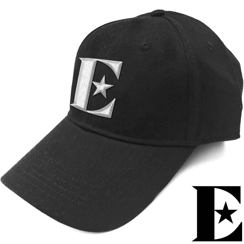 Elton John Black White E Baseball Hat