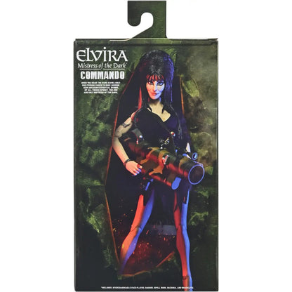 NECA Elvira Mistress of the Dark Commando  7” Ultimate Action Figure