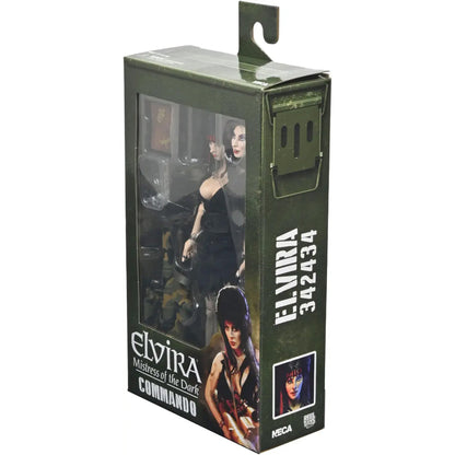 NECA Elvira Mistress of the Dark Commando  7” Ultimate Action Figure