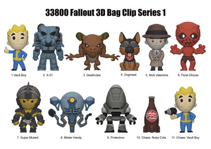 Fallout 3D Foam Bag Clip Blind Bag Display Case of 24